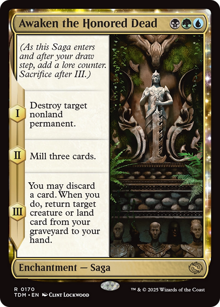 {@R} Awaken the Honored Dead [Tarkir: Dragonstorm][TDM 170]