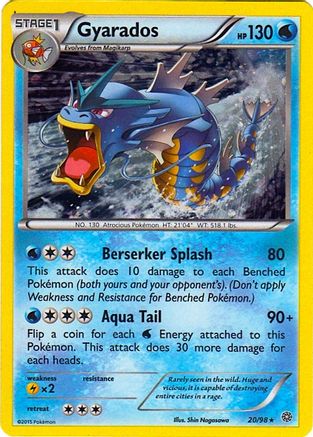 [PKM] Gyarados (20/98) (Cosmos Holo) [XY: Ancient Origins]