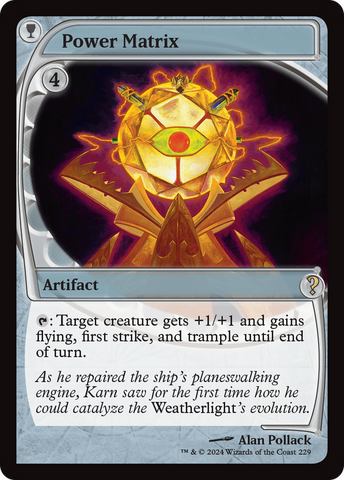 {R} Power Matrix (Future Sight) [Mystery Booster 2][MB2 229]