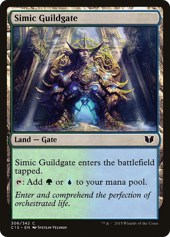 {C} Simic Guildgate [Commander 2015][C15 306]