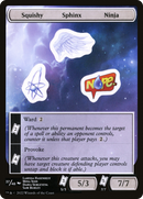 {C} Squishy Sphinx Ninja [Unfinity Stickers][SUNF 037]