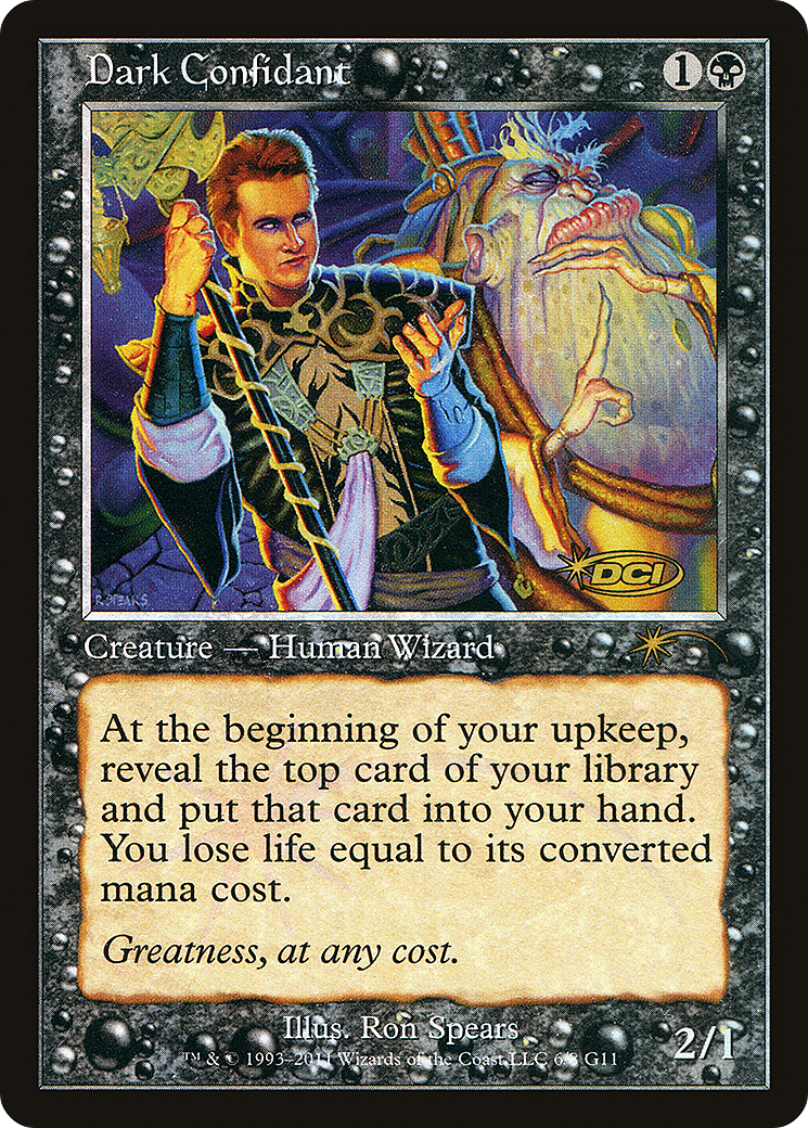 {R} Dark Confidant [Judge Gift Cards 2011][PA J11 006]
