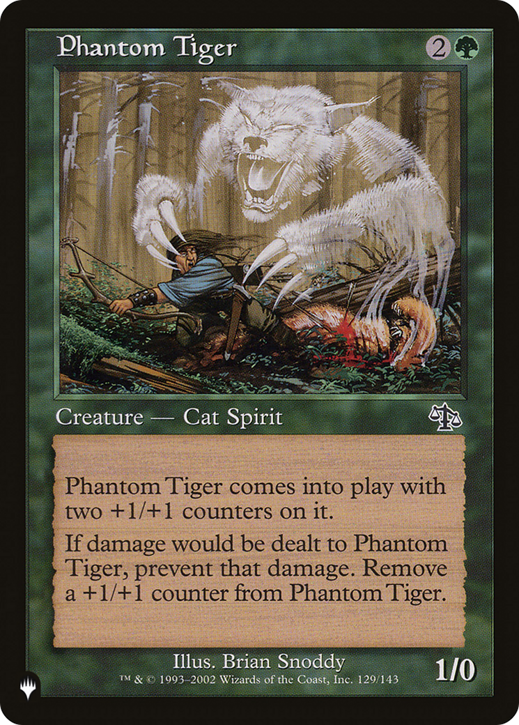 Phantom Tiger [LIST 129/143]