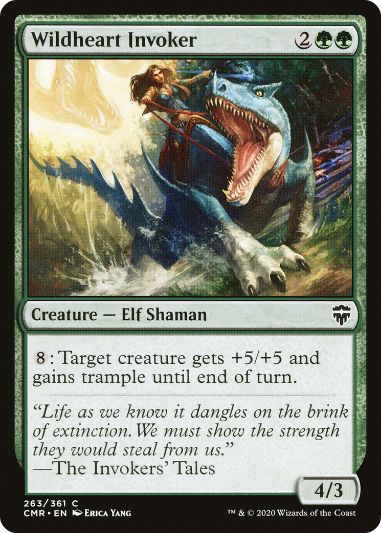 {C} Wildheart Invoker [Commander Legends][CMR 263]