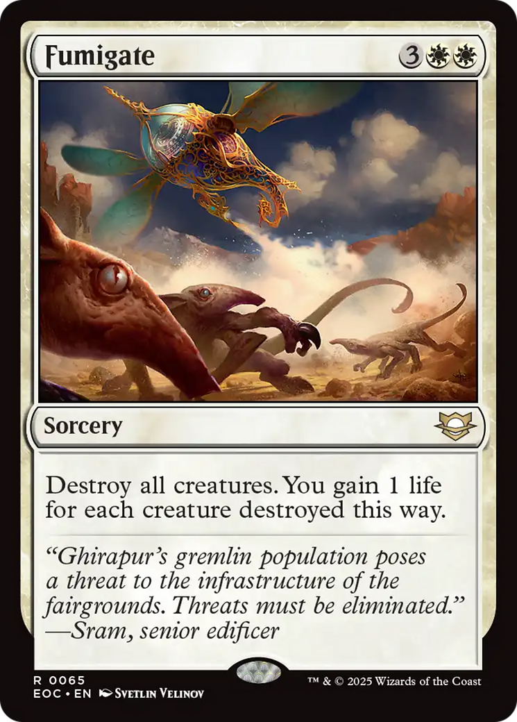 {@@ EOC R} Fumigate [Edge of Eternities Commander][EOC 065]