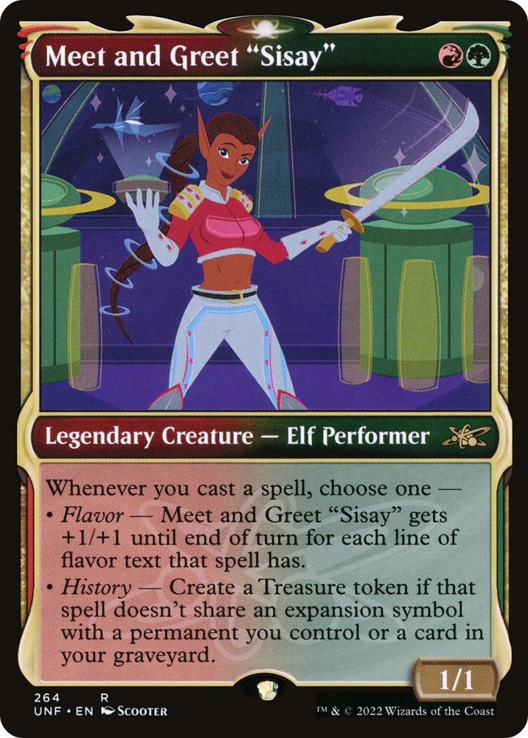 {R} Meet and Greet "Sisay" (Showcase) [Unfinity][UNF 264]