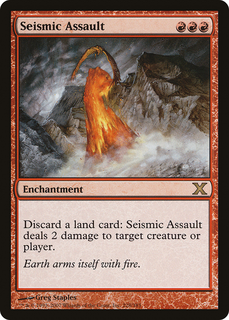 {R} Seismic Assault [Tenth Edition][10E 228] - Misty Mountain Games