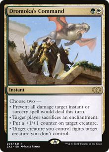 {R} Dromoka's Command [Double Masters 2022][2X2 206]