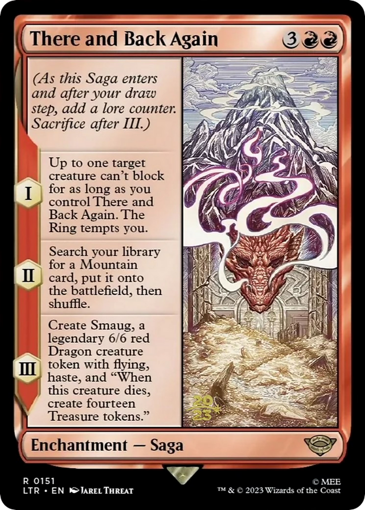 {R} There and Back Again [The Lord of the Rings: Tales of Middle-Earth Prerelease Promos][PR LTR 151]