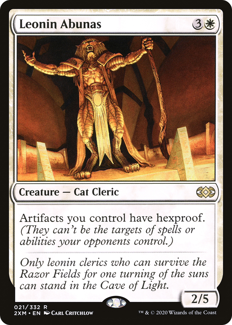 {R} Leonin Abunas [Double Masters][2XM 021]