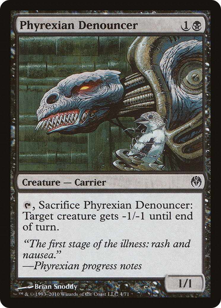 {C} Phyrexian Denouncer [Duel Decks: Phyrexia vs. the Coalition][DDE 004] - Misty Mountain Games