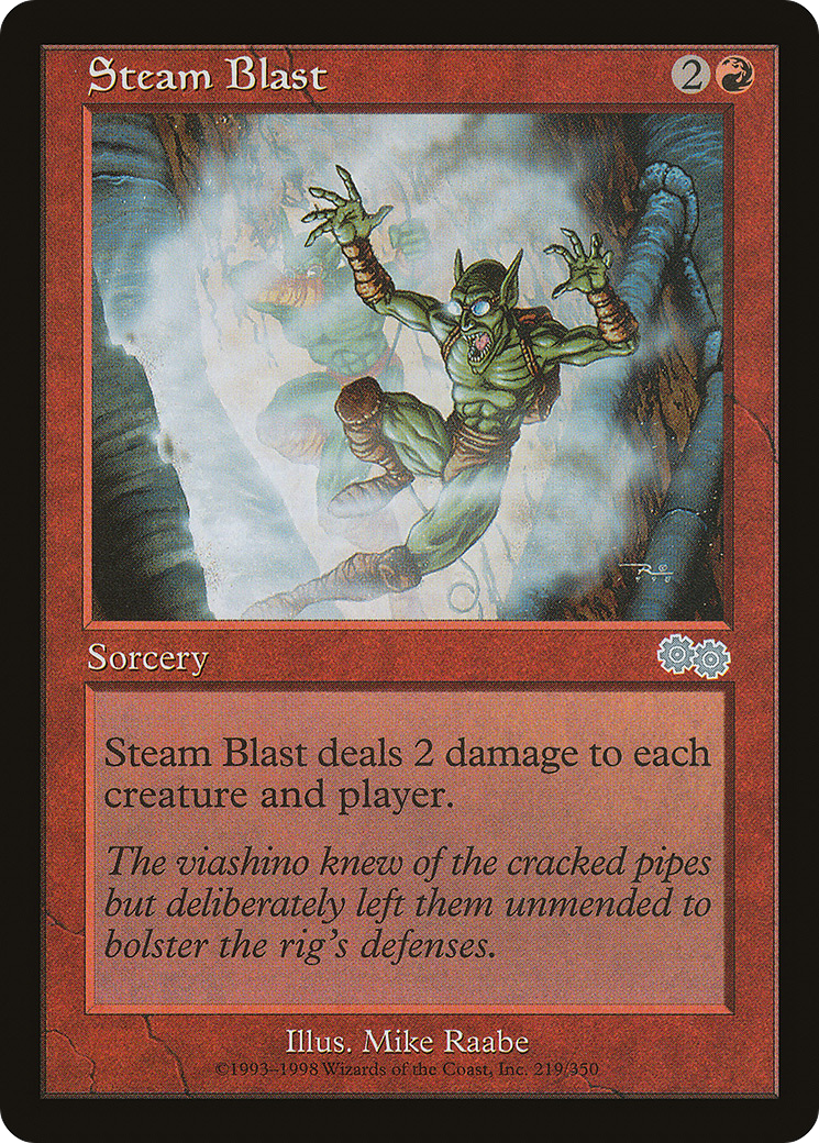 {C} Steam Blast [Urza's Saga][USG 219] - Misty Mountain Games