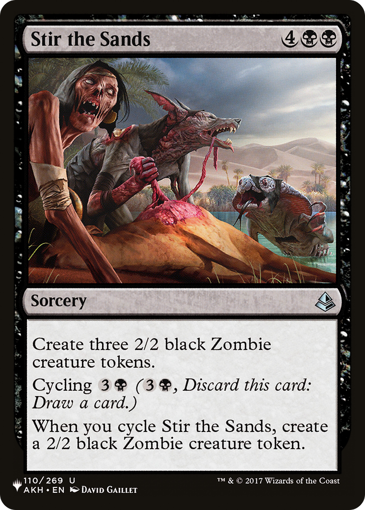 Stir the Sands [LIST 110/269]
