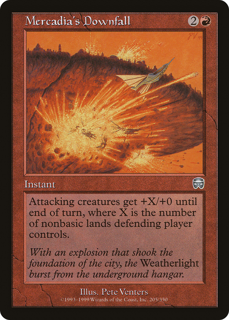 {C} Mercadia's Downfall [Mercadian Masques][MMQ 205]