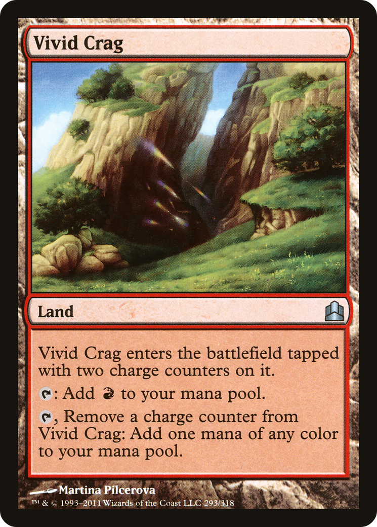 {C} Vivid Crag [Commander 2011][CMD 293]