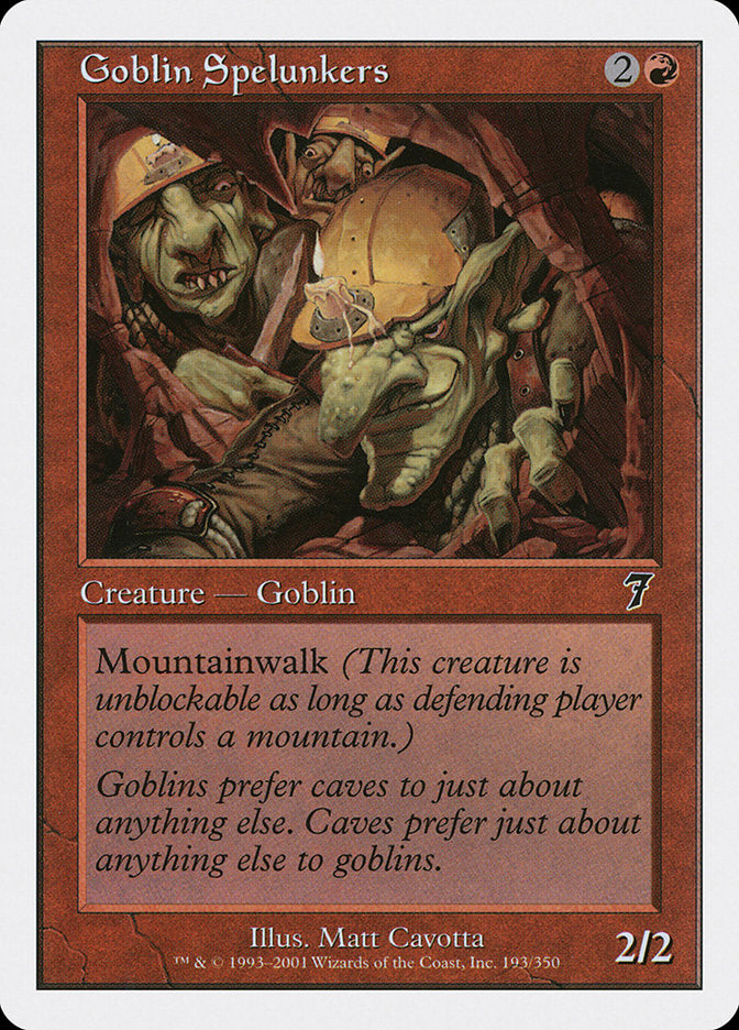 {C} Goblin Spelunkers [Seventh Edition][7ED 193]