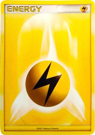 [PKM BE] Lightning Energy (2007 Unnumbered D P Style) [League & Championship Cards]