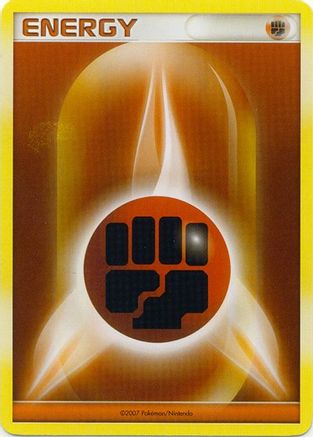 [PKM BE] Fighting Energy (2007 Unnumbered D P Style) [League & Championship Cards]