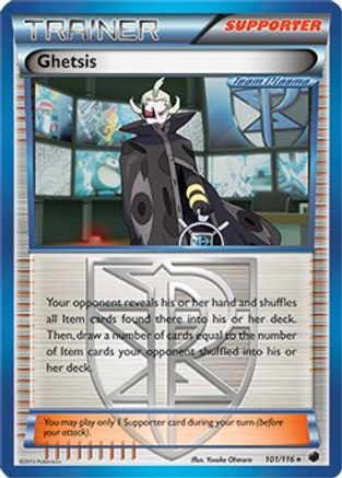 [TR] Ghetsis (101/116) (Theme Deck Exclusive) [Black & White: Plasma Freeze]