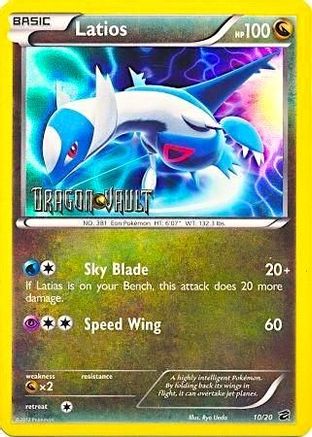 [PKM] Latios (10/20) (Blister Exclusive) [Black & White: Dragon Vault]