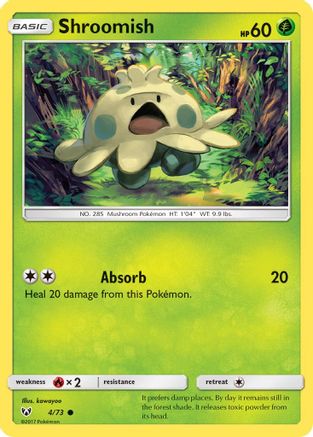 [PKM] Shroomish (4/73) [Sun & Moon: Shining Legends]