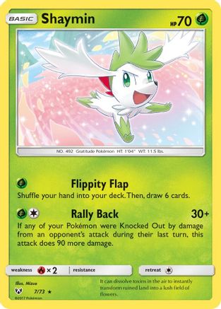 [PKM] Shaymin (7/73) [Sun & Moon: Shining Legends]