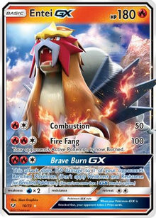 [PKM] Entei GX (10/73) [Sun & Moon: Shining Legends]