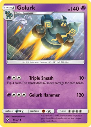 [PKM] Golurk (44/73) [Sun & Moon: Shining Legends]