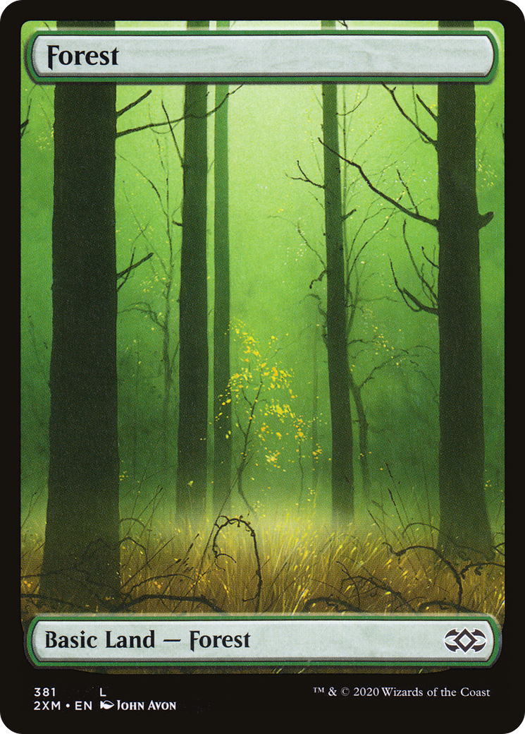 {B}[2XM 381] Forest (381) [Double Masters]