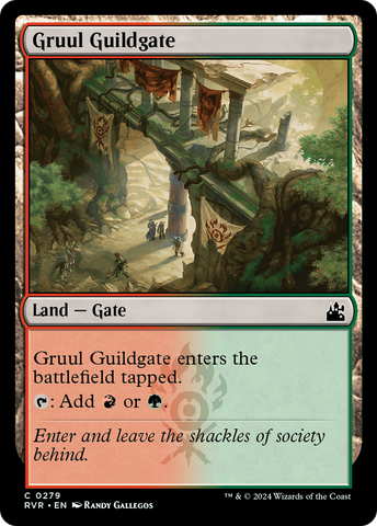 {C} Gruul Guildgate [Ravnica Remastered][RVR 279]