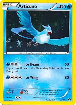[PKM-R] Articuno (27/99) (Blister Exclusive) [Black & White: Next Destinies]