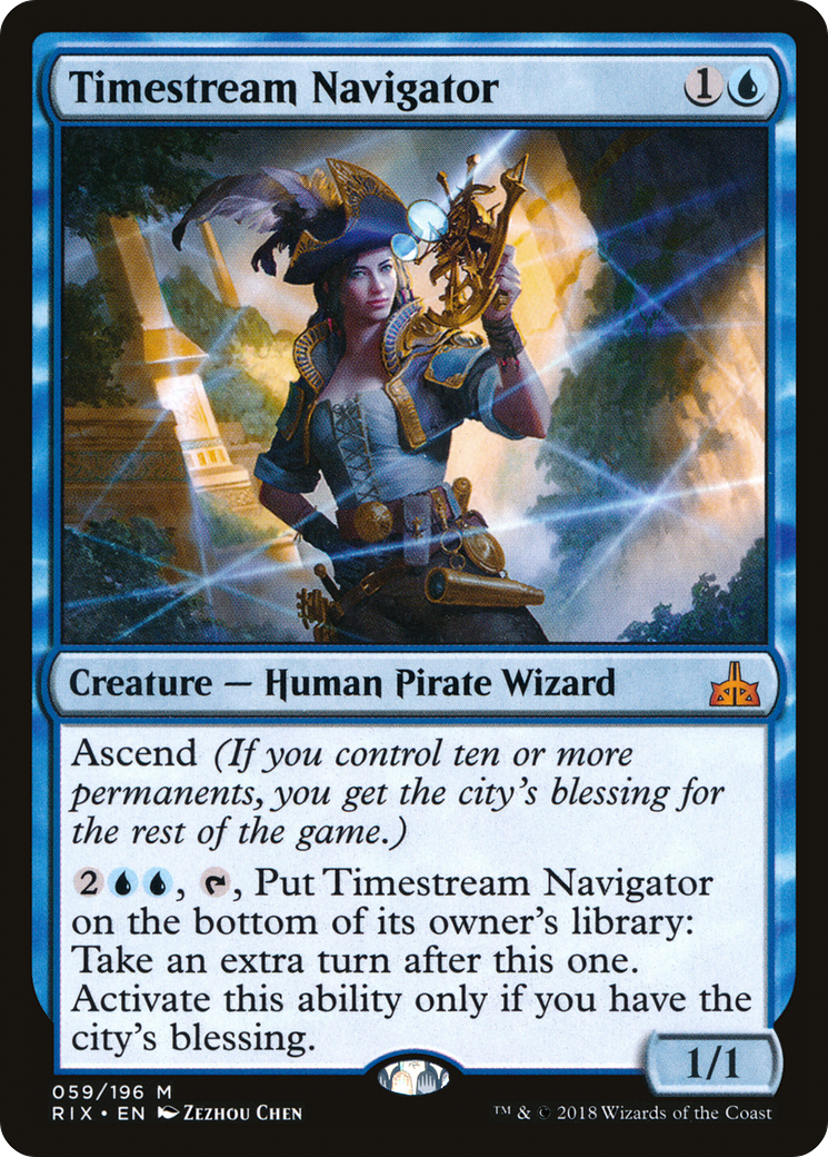 {R} Timestream Navigator [Rivals of Ixalan][RIX 059] - Misty Mountain Games