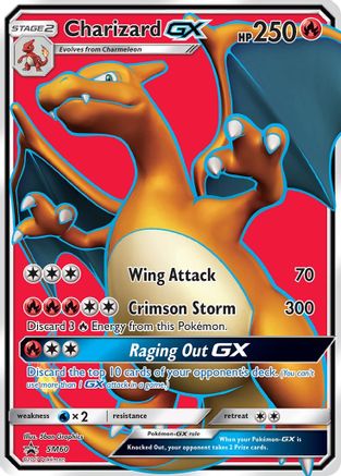 [PKM-R] Charizard GX (SM60) [Sun & Moon: Black Star Promos]