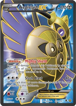 [PKM] Aegislash EX (65a/119) [Alternate Art Promos]