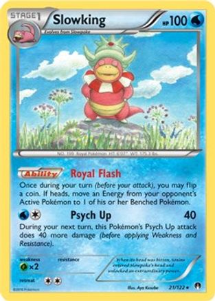 [PKM-R] Slowking (21/122) (Cosmos Holo) [XY: BREAKpoint]