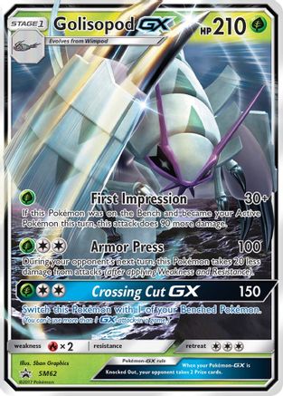 [PKM] Golisopod GX (SM62) [Sun & Moon: Black Star Promos]