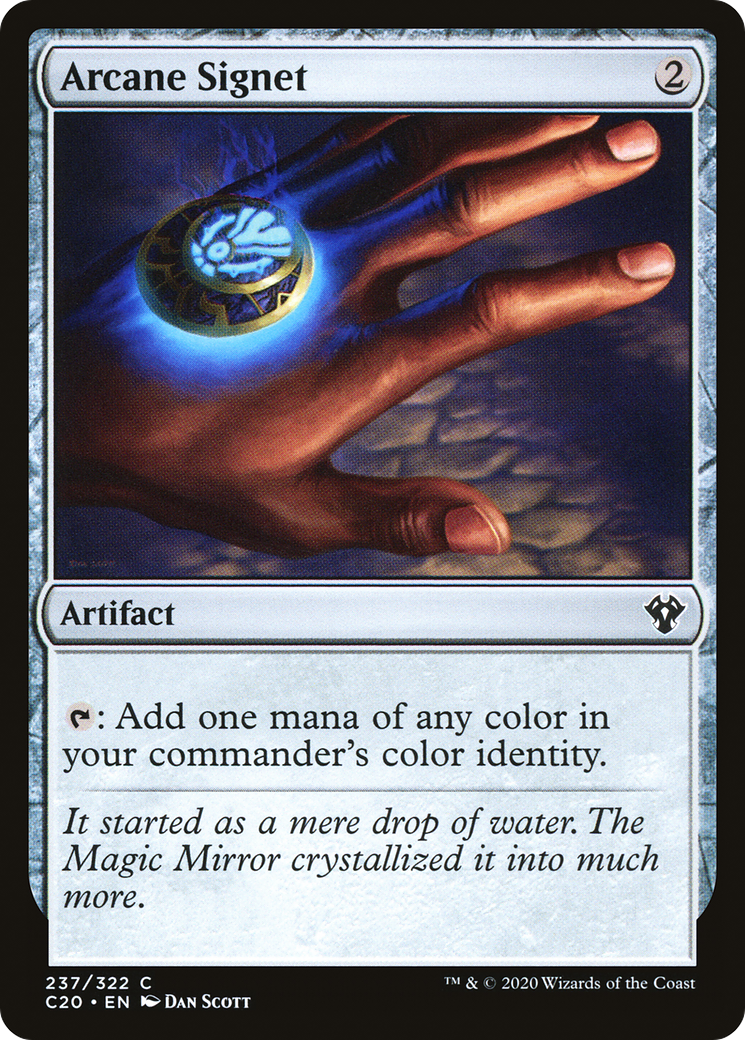 {C} Arcane Signet [Commander 2020][C20 237]