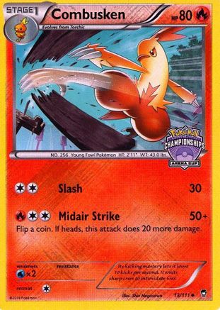 [PKM] Combusken (13/111) (Championship Promo) [XY: Furious Fists]