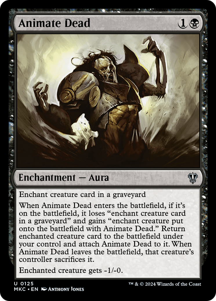 {C} Animate Dead [Murders at Karlov Manor Commander][MKC 125]