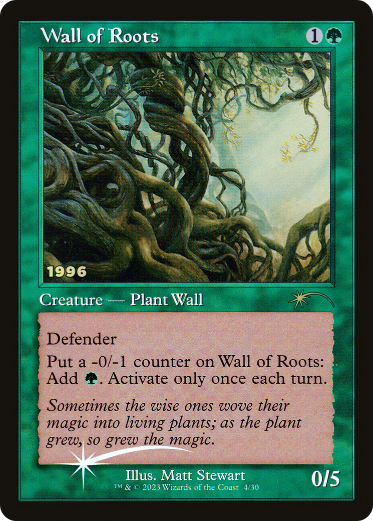 {R} Wall of Roots [30th Anniversary Promos][P30A 004]