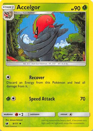 [PKM] Accelgor (9/111) [Sun & Moon: Crimson Invasion]