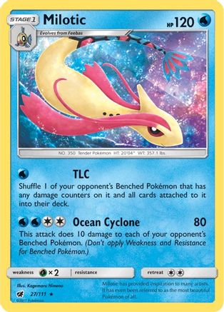 [PKM] Milotic (27/111) [Sun & Moon: Crimson Invasion]