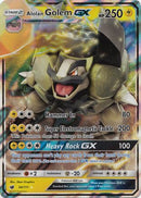 [PKM-R] Alolan Golem GX (34/111) [Sun & Moon: Crimson Invasion]