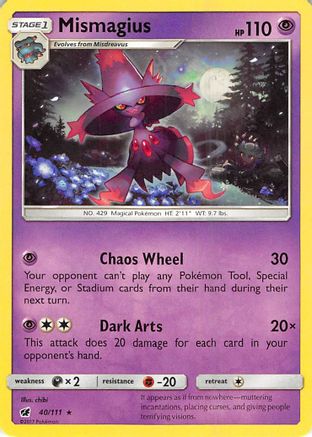 [PKM] Mismagius (40/111) [Sun & Moon: Crimson Invasion]