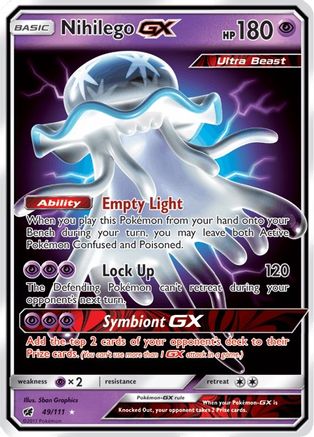 [PKM] Nihilego GX (49/111) [Sun & Moon: Crimson Invasion]