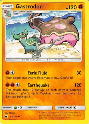 [PKM] Gastrodon (54/111) [Sun & Moon: Crimson Invasion]