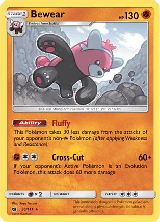 [PKM] Bewear (56/111) [Sun & Moon: Crimson Invasion]