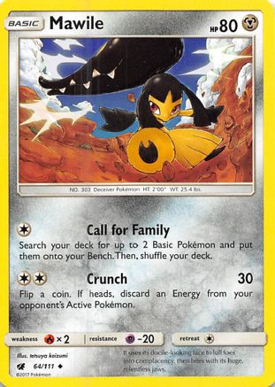 [PKM] Mawile (64/111) [Sun & Moon: Crimson Invasion]