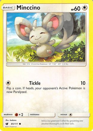 [PKM] Minccino (85/111) [Sun & Moon: Crimson Invasion]