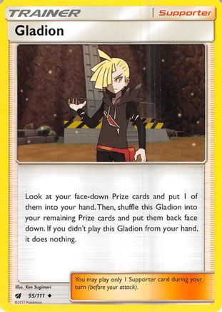 [PKM] Gladion (95/111) [Sun & Moon: Crimson Invasion]